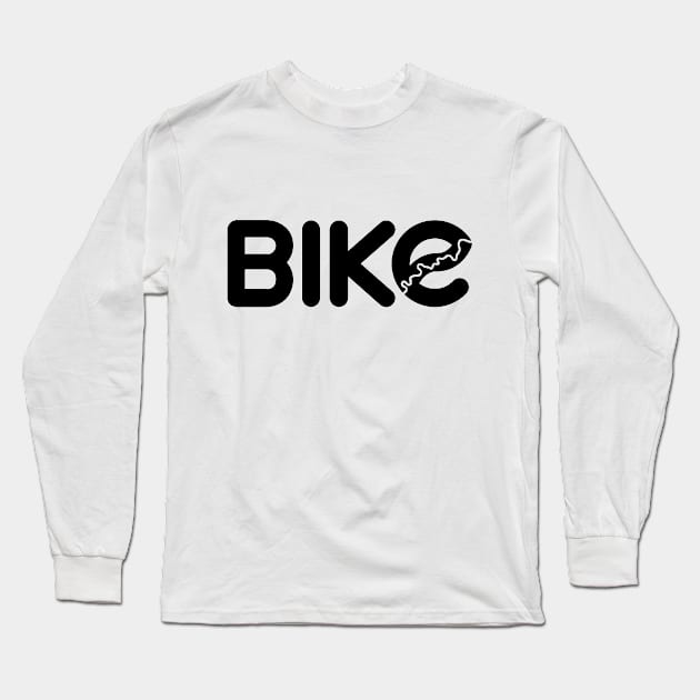 Bike Edmonton Long Sleeve T-Shirt by Edmonton River